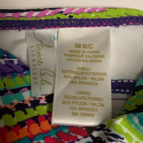 Anne Cole Signature Tankini Top - Picture 16 of 16